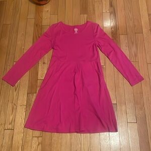 Plus long sleeve dress